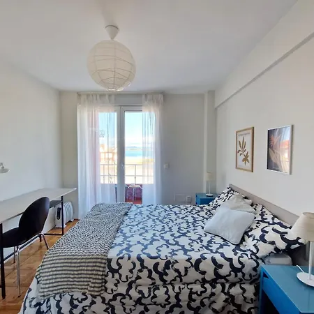 アパート Vistas Al Mar Y Amplitud En El Centro サンタンデール